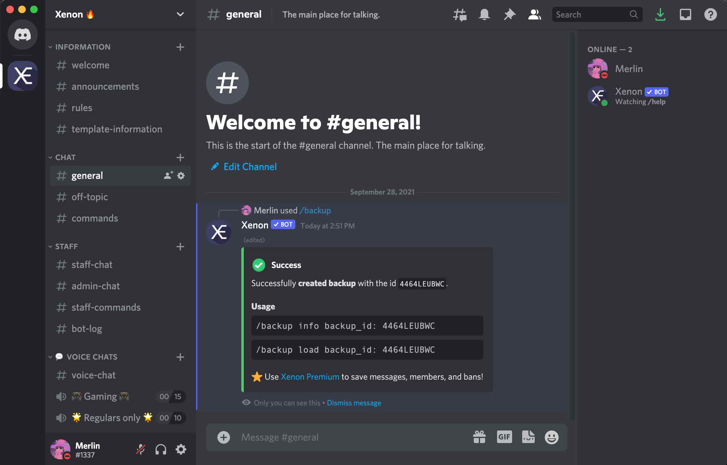 how to clone a discord server